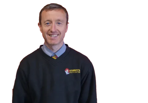 Gareth Bannister, Manager at Sterrett's Auto Centre