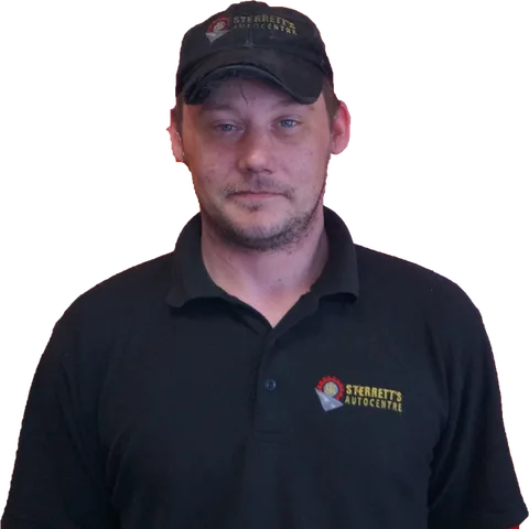 Ryan Caddell, Mechanic at Sterrett's Auto Centre